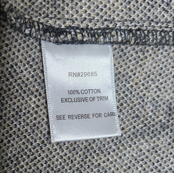 Pendleton Cotton Diamond Argyle Print Academia Blazer Jacket Pockets Size M - Picture 5 of 9